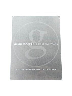 Garth Brooks The First Five Years Limited First Edition Hardcover Book & CDs NEW